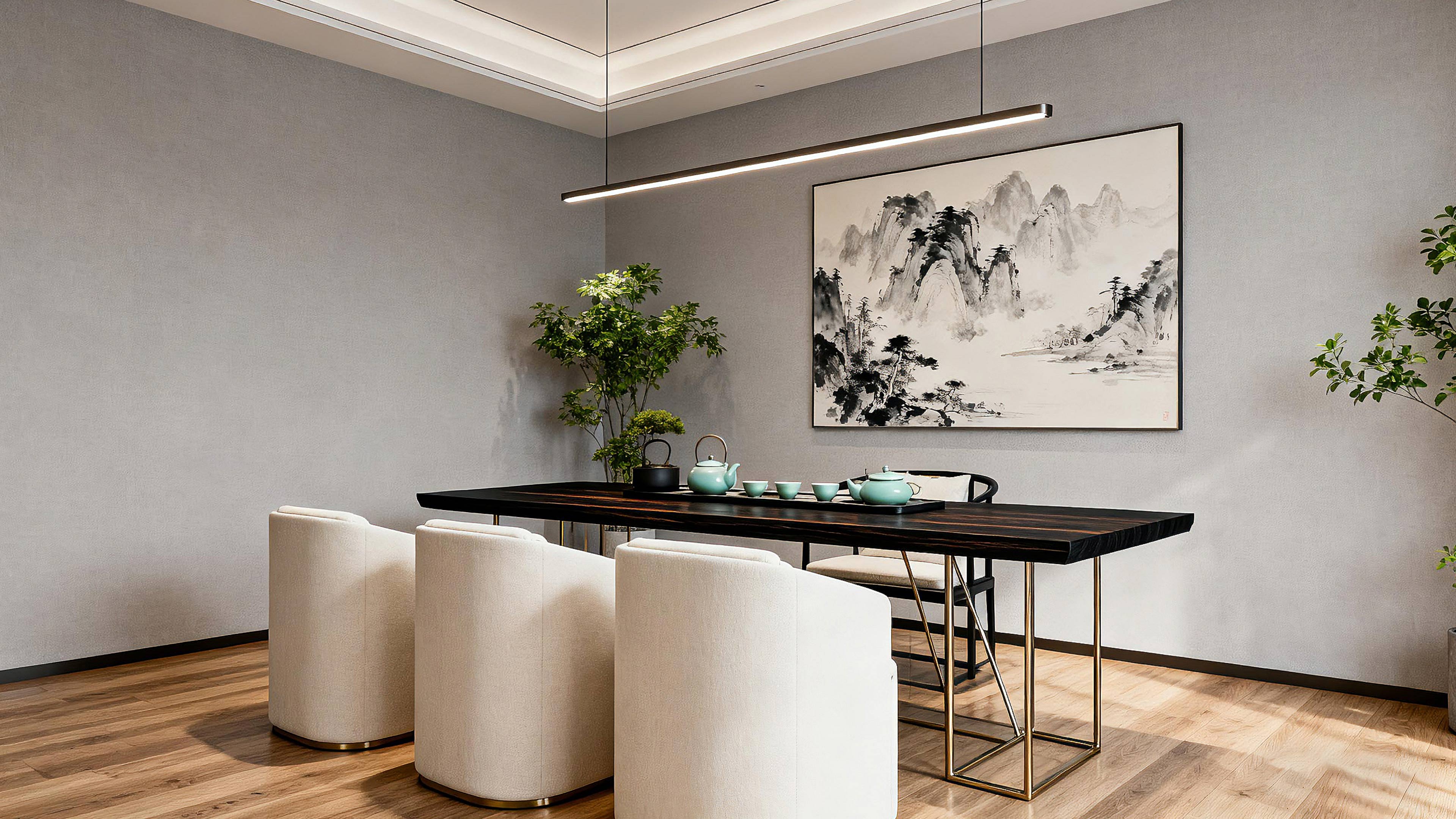 Modern interior design application scene featuring Mrs. Alu premium aluminum building materials